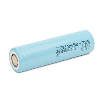 Samsung 32E 18650 3200mAh 6.4A Batterij 3.65V Cylindrische Lithium Ion Cell INR18650-32E