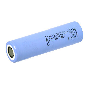 Samsung 29E 18650 2850mAh 2.75A Batterij 3.65V Cylindrische Lithium Ion Cell INR18650-29E