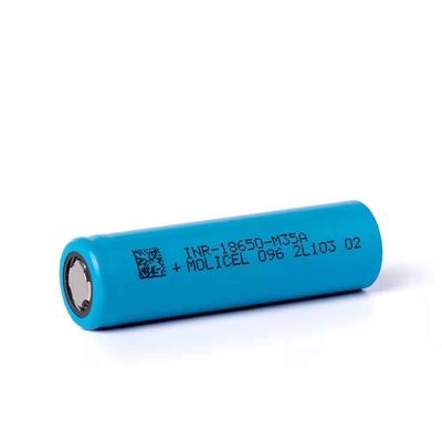 Molicel INR-18650-M35A Flat Top 18650 Batterij Molicel M35A 18650 3500mAh 10A Batterij 3.6V