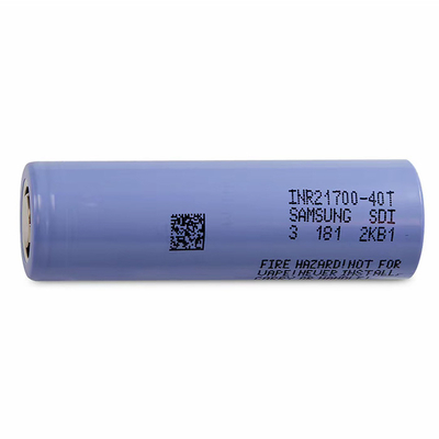 Samsung 40T 21700 4000mAh 35A batterij 3.6V Lithium Ion batterijcel INR21700-40T