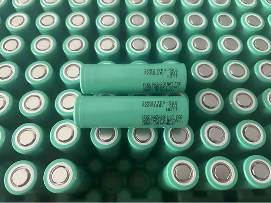 Samsung 50S 21700 Batterijen 5000mAh 25A Batterij 3.6V Lithium Ion Batterijcel INR21700-50S