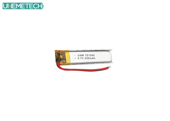 Bluetooth-oortelefoon Lipo-batterij 701040 3,7 V 230mAh met CE en IEC62133 goedgekeurd