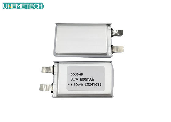 20C Hoge ontladingssnelheid 3.7V 800mah Lipo batterij 653048 voor RC vliegtuig
