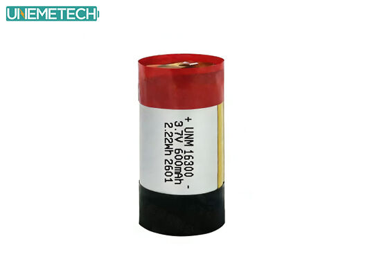 Kwaliteit 16300 3,7V 600mAh polymeren cilindrische lithium-ionbatterijen voor e-sigaretten Fabriek